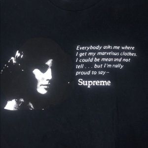 Supreme Mean Tee SS17 Collection